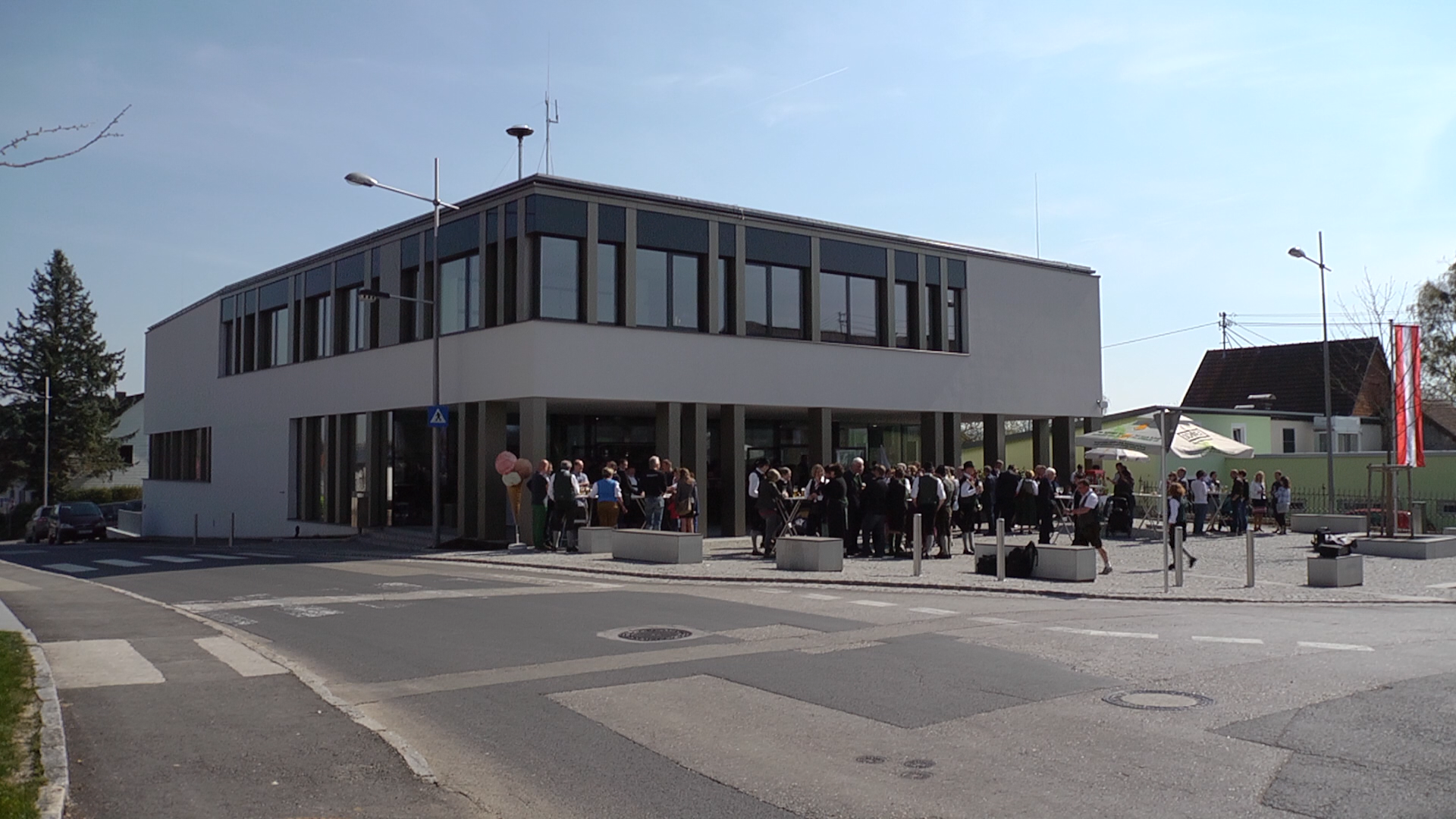 Eroeffnung neues Gemeindezentrum Aschach a. d. Steyr