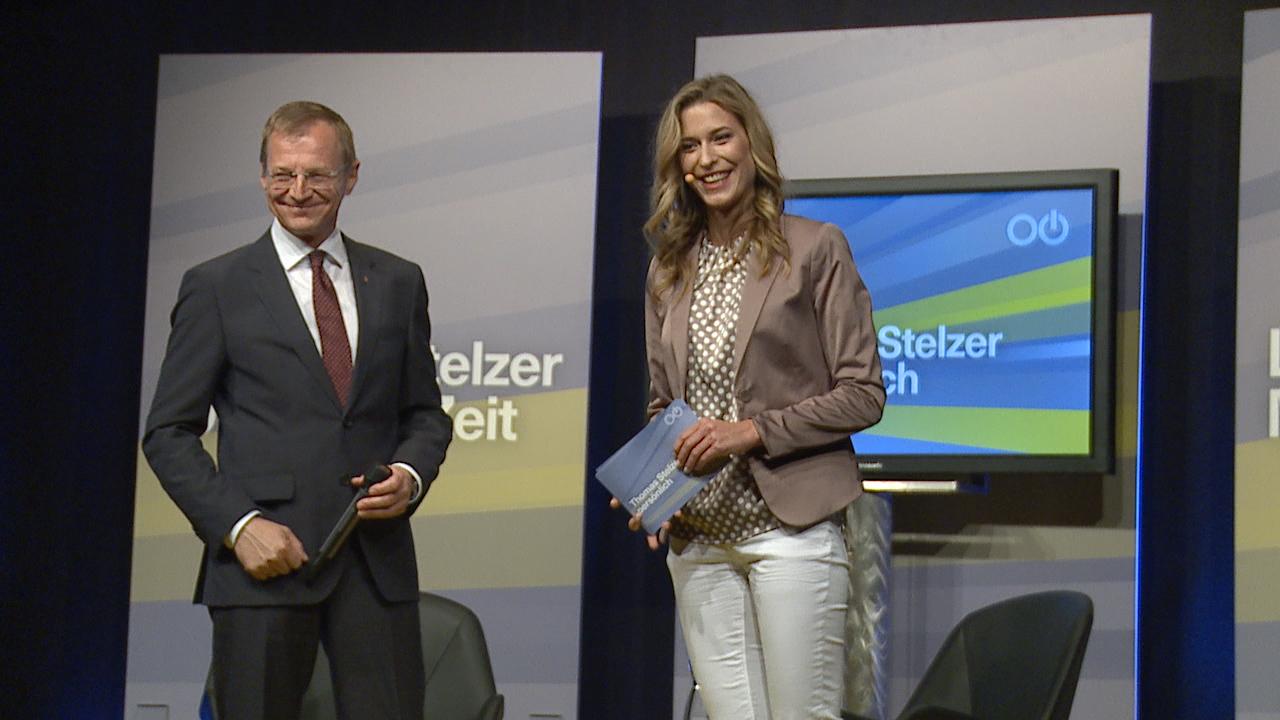 Pressekonferenz mit Landeshauptmann Thomas Stelzer
